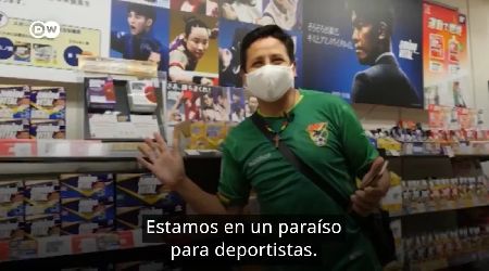 ¿Sabías que un boliviano en Tokio apoya a la delegación...